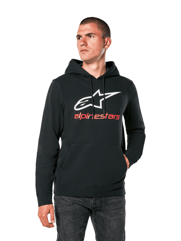 Alpinestars Always V3 Hoodie Zwart Wit Rood