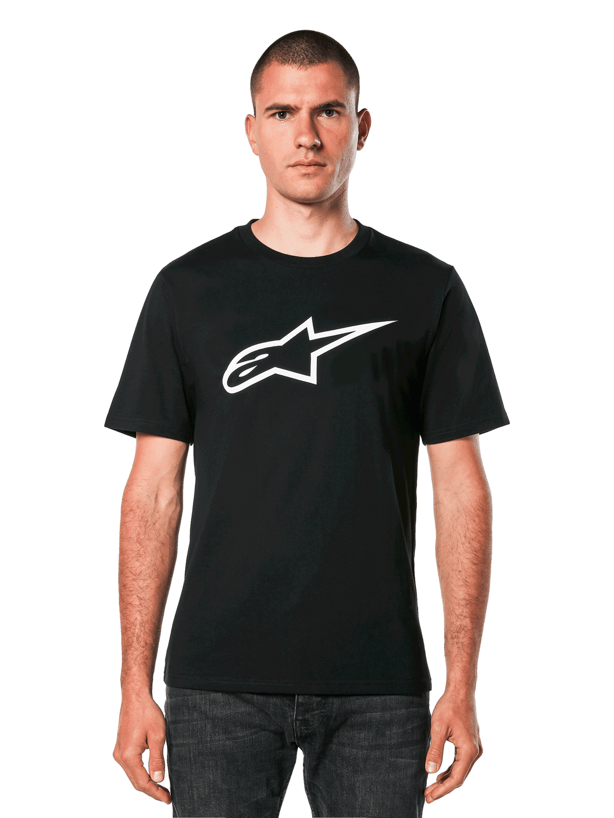 Alpinestars T-Shirt Ageless 2.0 CSF Black/White - MxProStoreParts