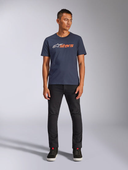 Alpinestars Blaze 2.0 CSF T-Shirt Marine Wit Oranje