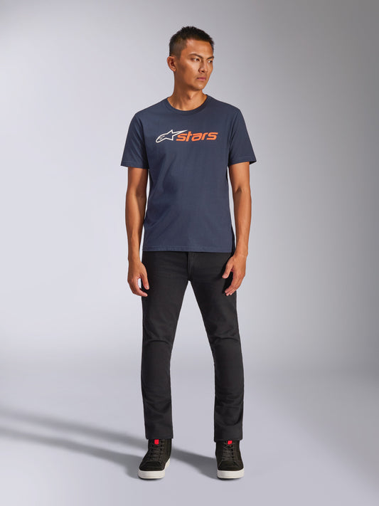 Alpinestars Blaze 2.0 CSF T-Shirt Marine Wit Oranje