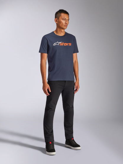Alpinestars Blaze 2.0 CSF T-Shirt Marine Wit Oranje