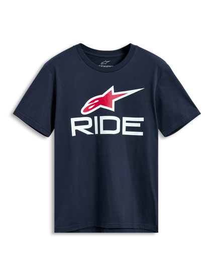 Alpinestars Ride 4.0 CSF T-Shirt Navy White Red