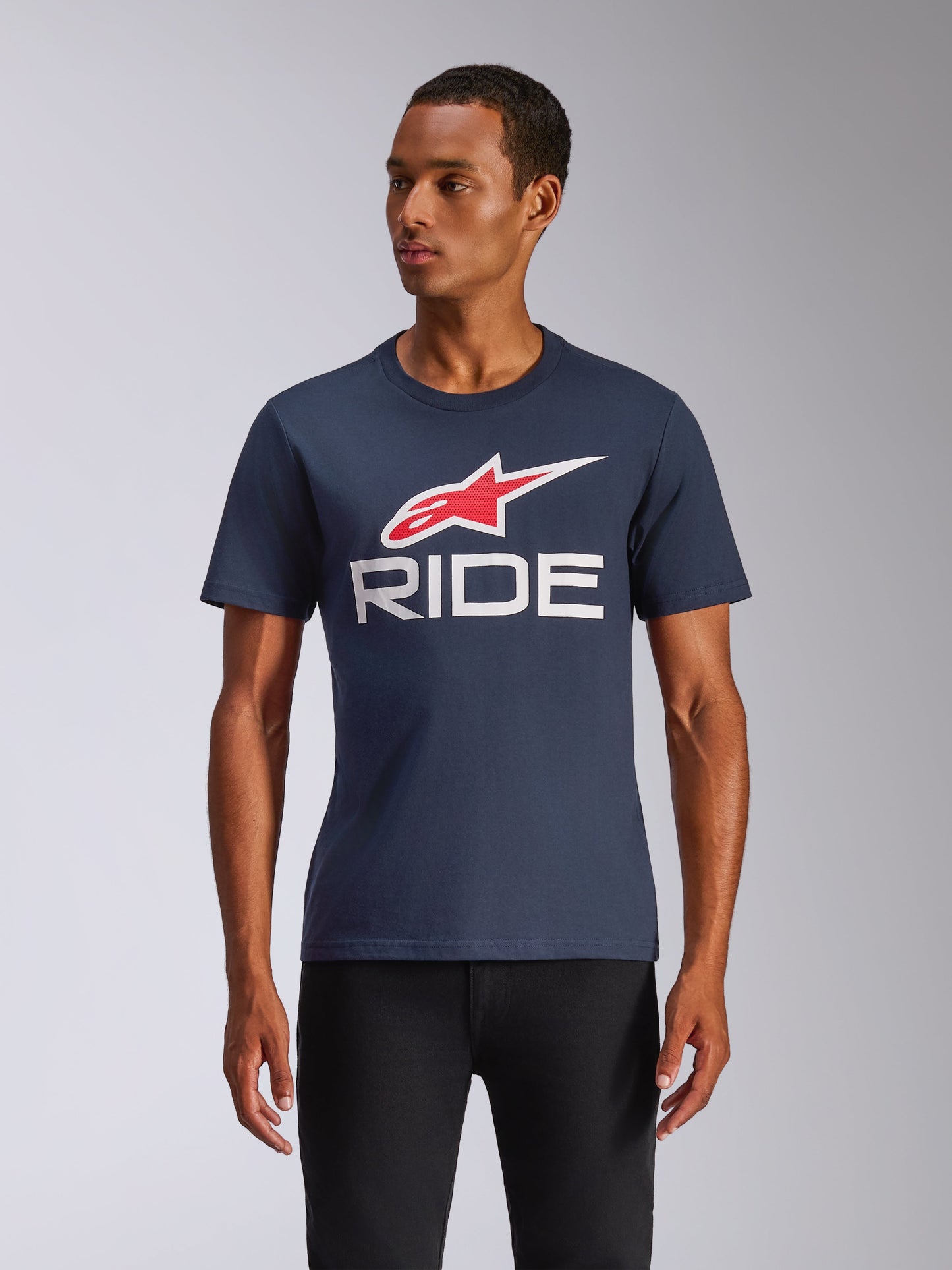 Alpinestars Ride 4.0 CSF T-Shirt Navy White Red