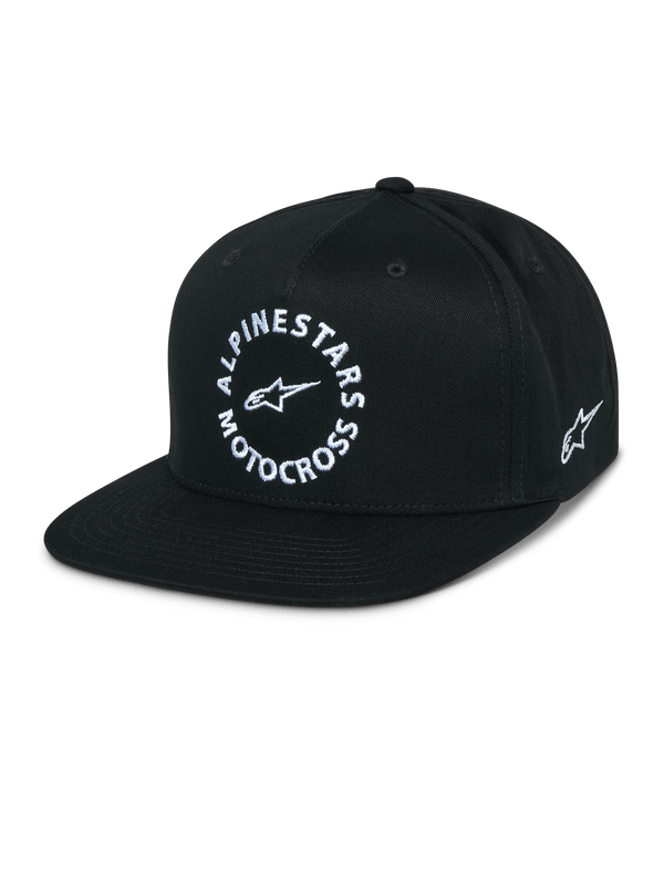 Alpinestars Mütze MX Snapback Schwarz One Size - MxProStoreParts