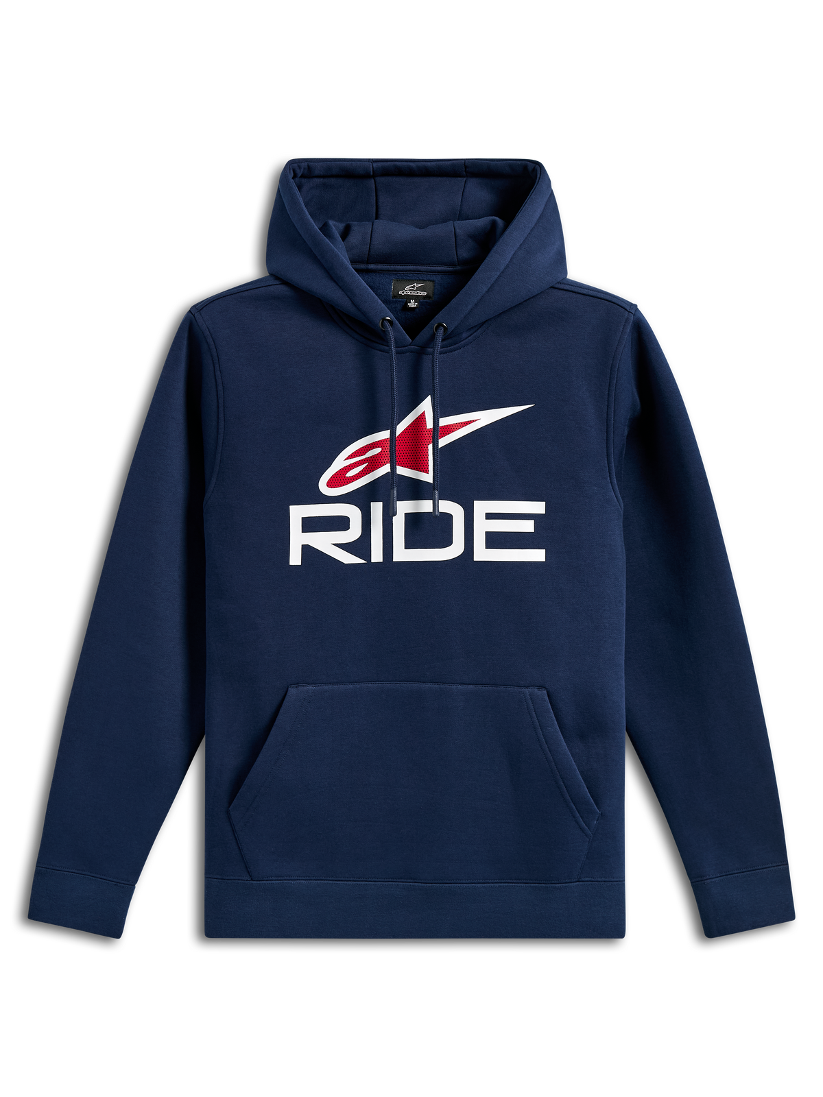 Alpinestars Ride V3 Hoodie Marineblauw Wit Rood