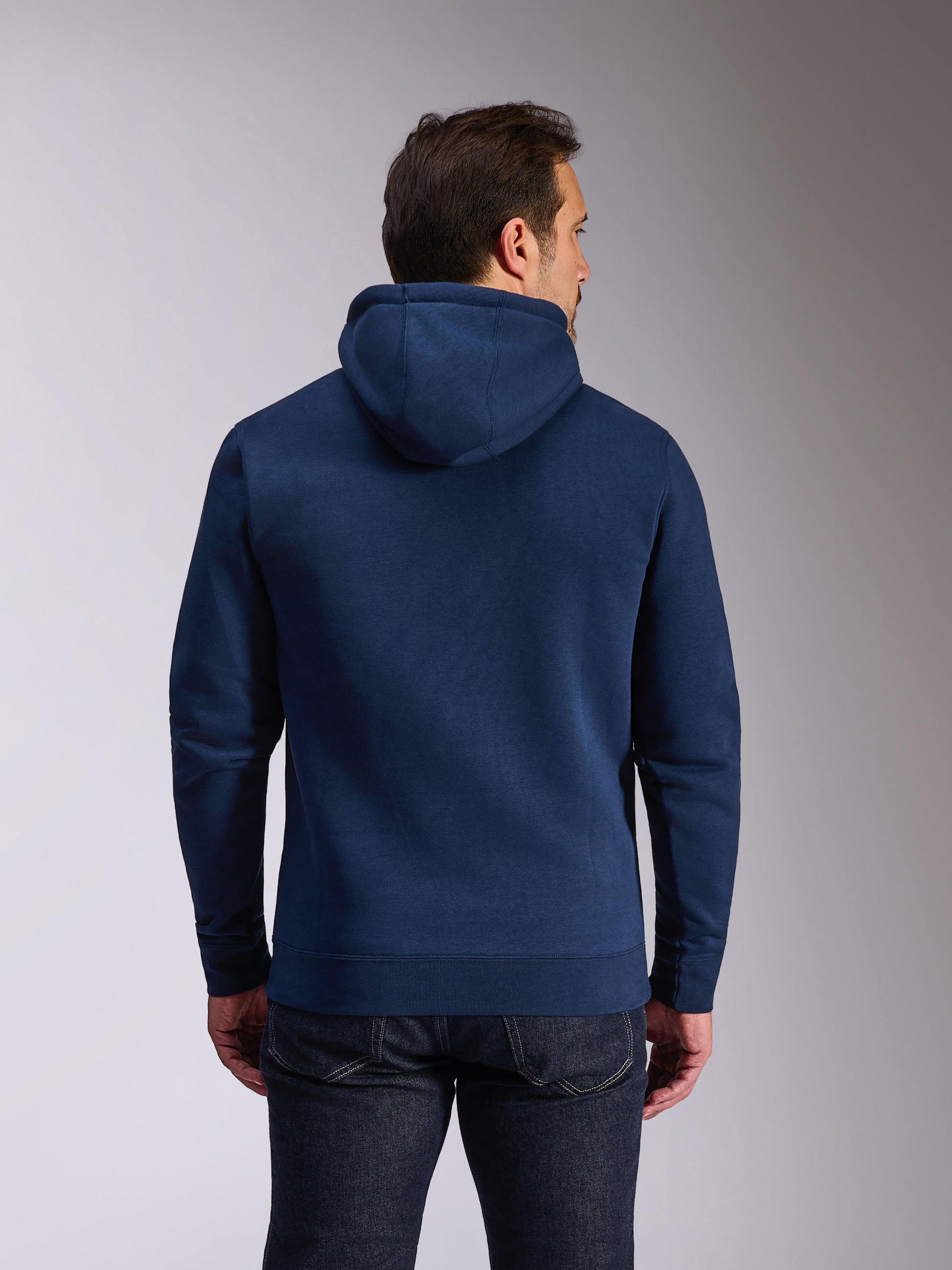 Alpinestars Ride V3 Hoodie Marineblauw Wit Rood