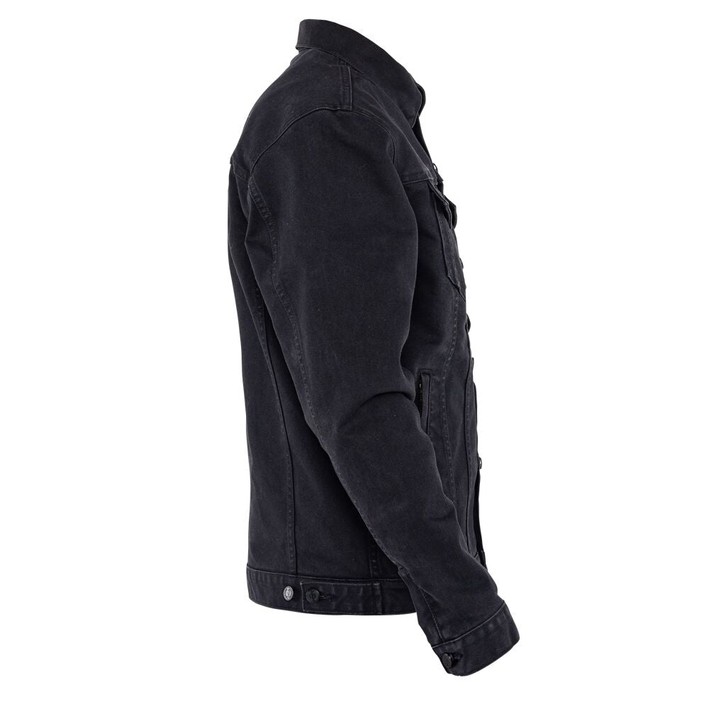JOHN DOE Maverick herenjas van XTM® Denim, zwart, maat S - MxProStoreParts