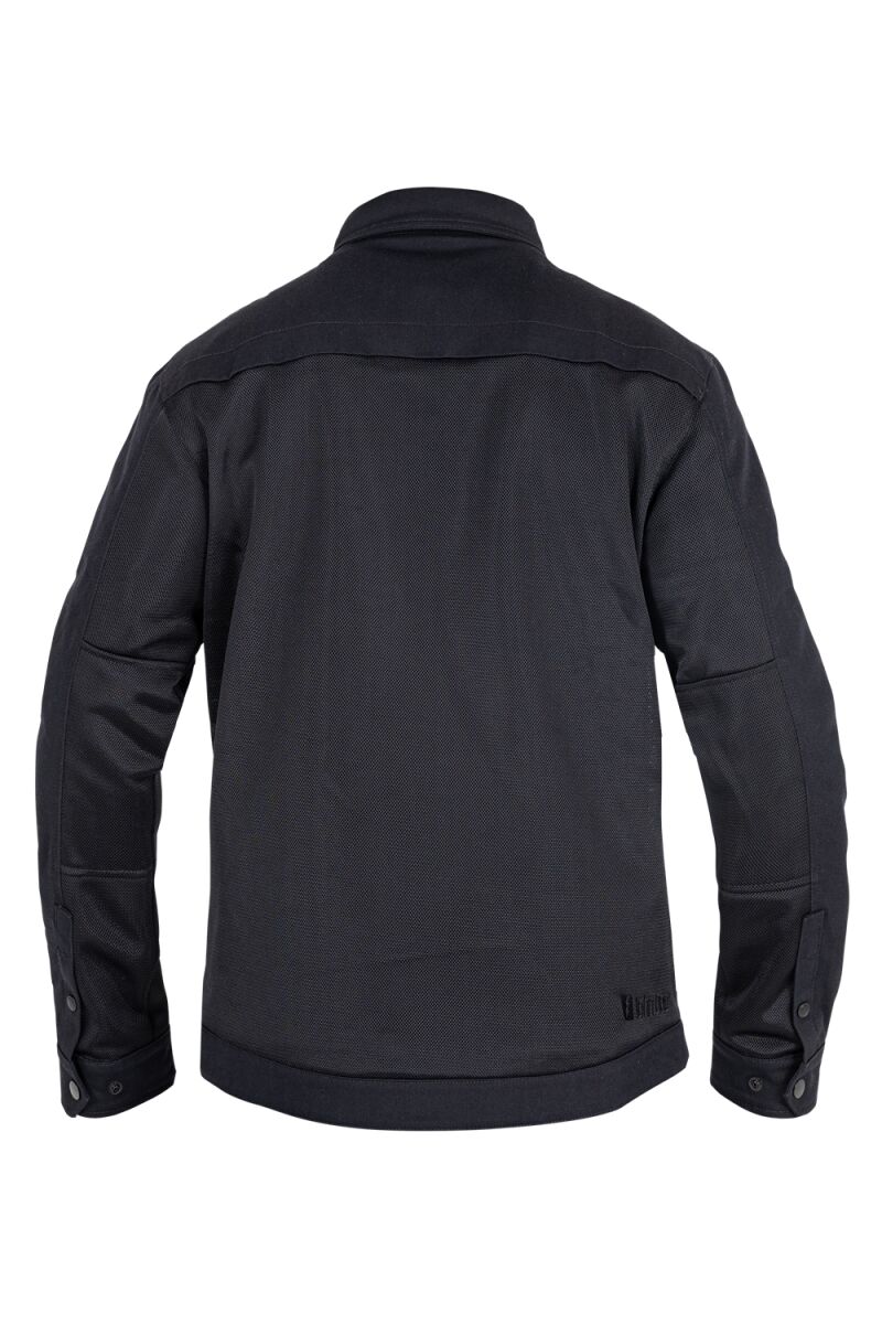 JOHN DOE Aero Mesh Motoshirt motorjas zwart 3XL