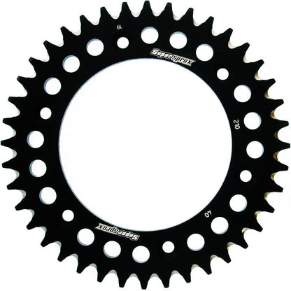 Supersprox Rear Sprocket Alu RAL-210:52 Black – RAL-210:52-BLK