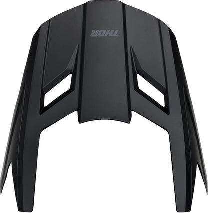 THOR Fleet helmklep – Blackout Mat Zwart