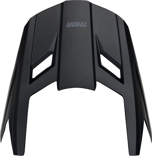 THOR Youth Fleet helmklep – Blackout Mat Zwart