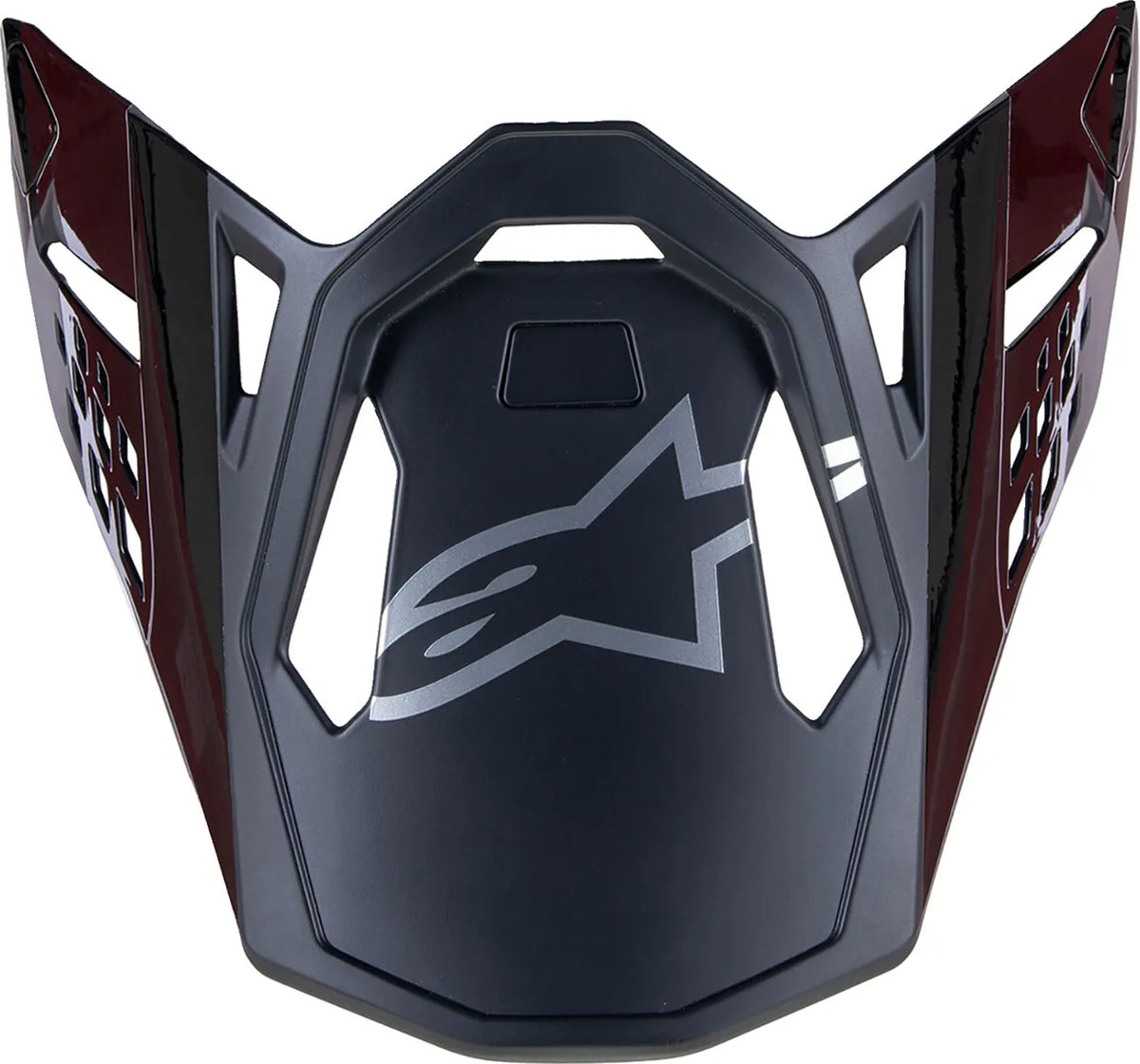 Alpinestars S-M10 Fame helmklep – Zwart carbon
