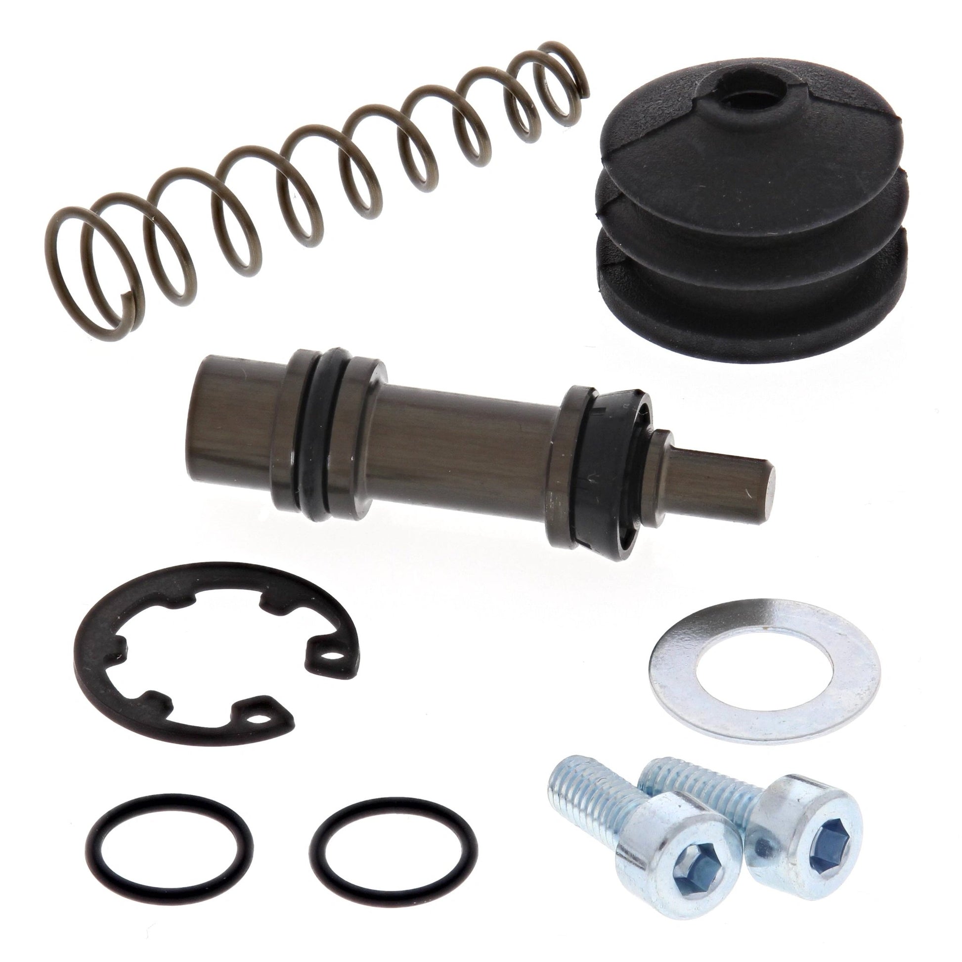 ProX front brake master cylinder rebuild kit for KTM65/85SX, includes bronze piston, coil spring, seals.