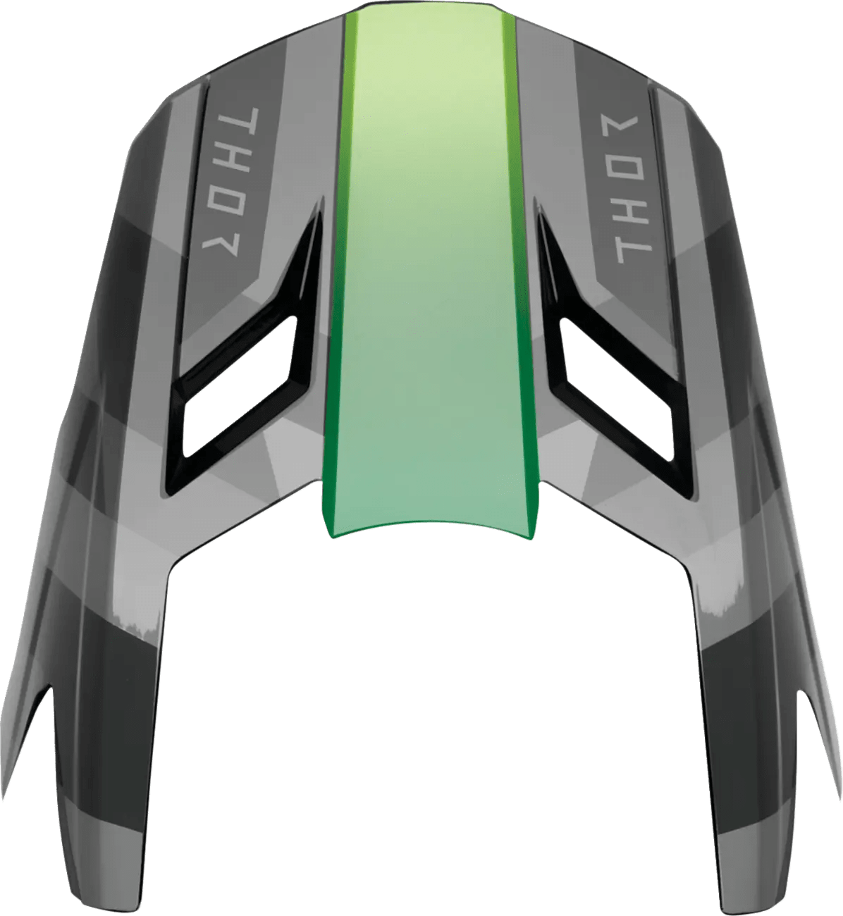 THOR Fleet helmklep – Camber Zwart/Groen