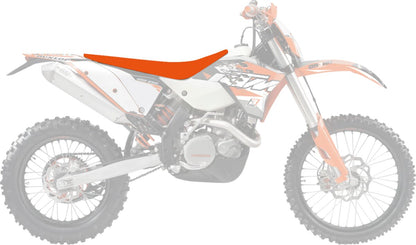 BLACKBIRD RACING Pyramid zadelhoes oranje — voor o.a. KTM EXC 125 (2008–2011) - MxProStoreParts