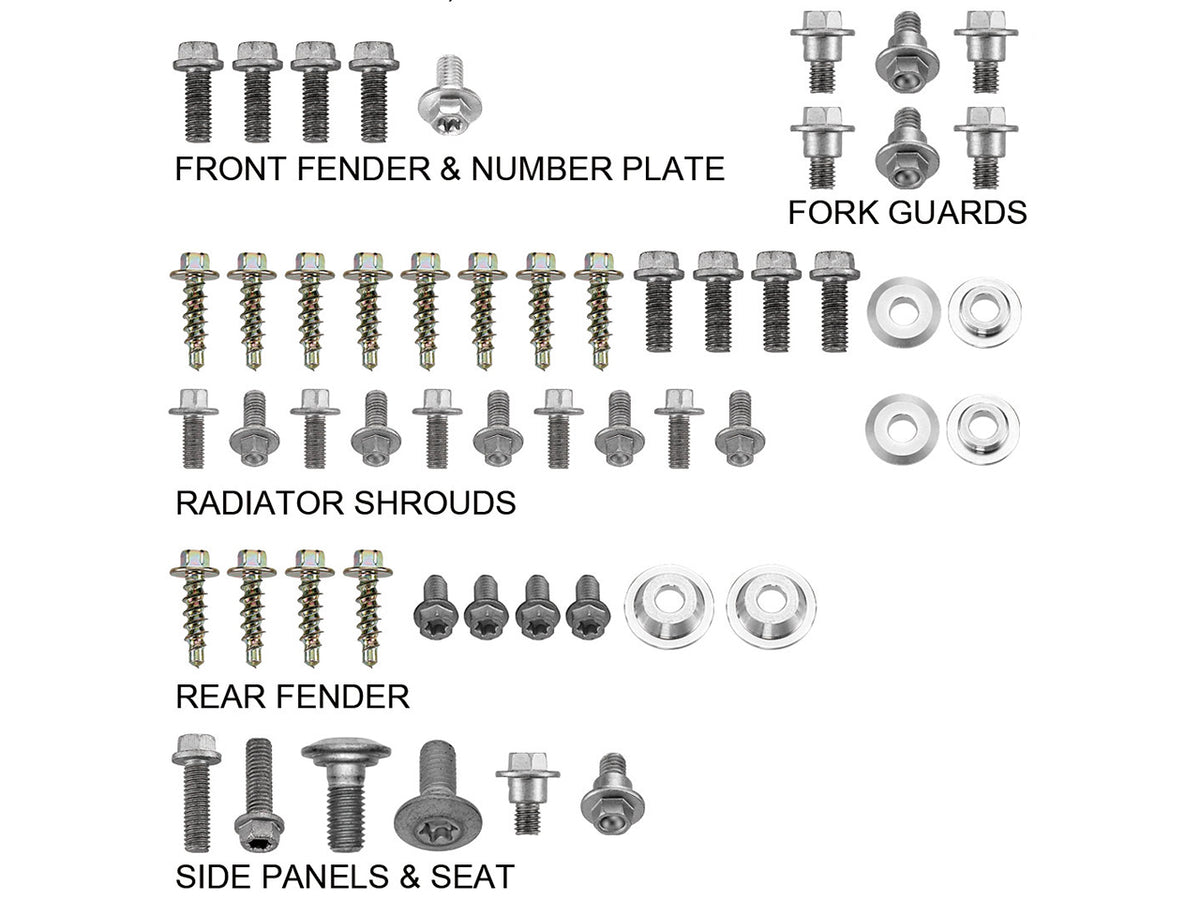 Sixty5 Body Panel Hardware Pack KTM – MX-12164