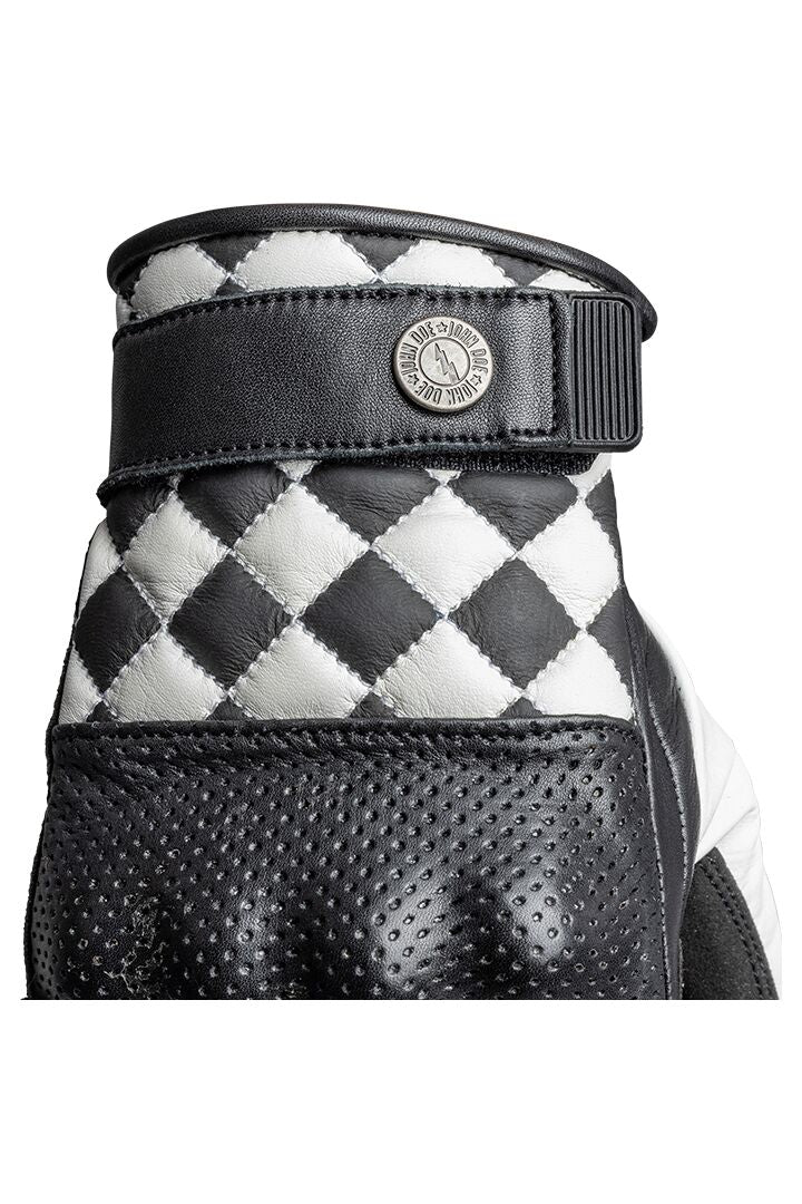 JOHN DOE Tracker herenhandschoenen zwart/wit 2XL