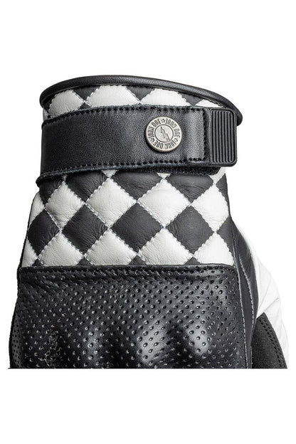 JOHN DOE Tracker herenhandschoenen zwart/wit 2XL