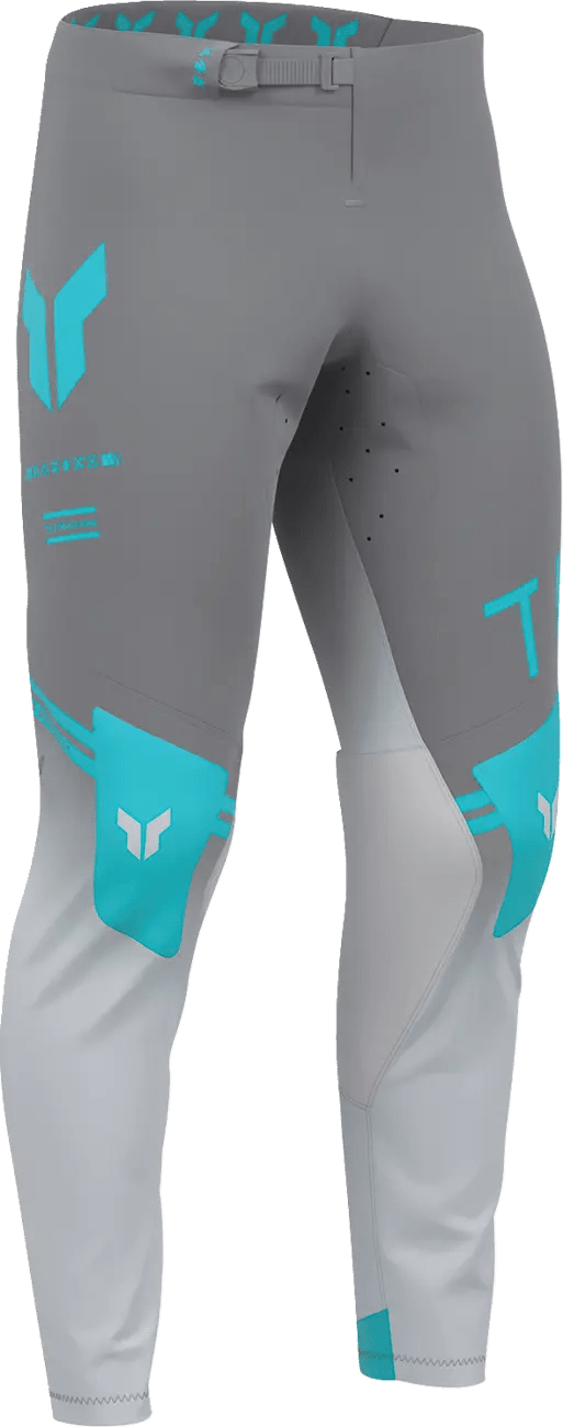 THOR Sportmode Geo crossbroek – Grijs/Aqua/Antraciet