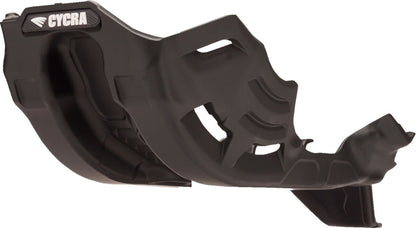 CYCRA kunststof carterbeschermplaat met volledige afdekking – zwart — voor YAMAHA YZ 250 F (2024) - MxProStoreParts