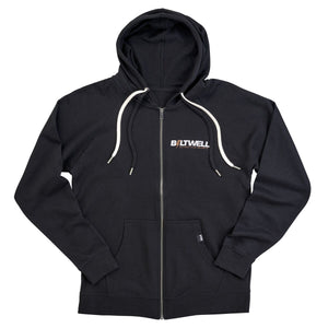 BILTWELL Bolts Zip capuchonvest zwart, maat L
