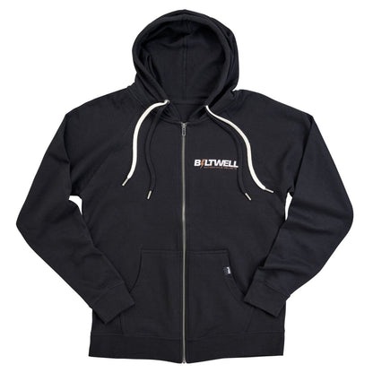 BILTWELL Bolts Zip capuchonvest zwart, maat L