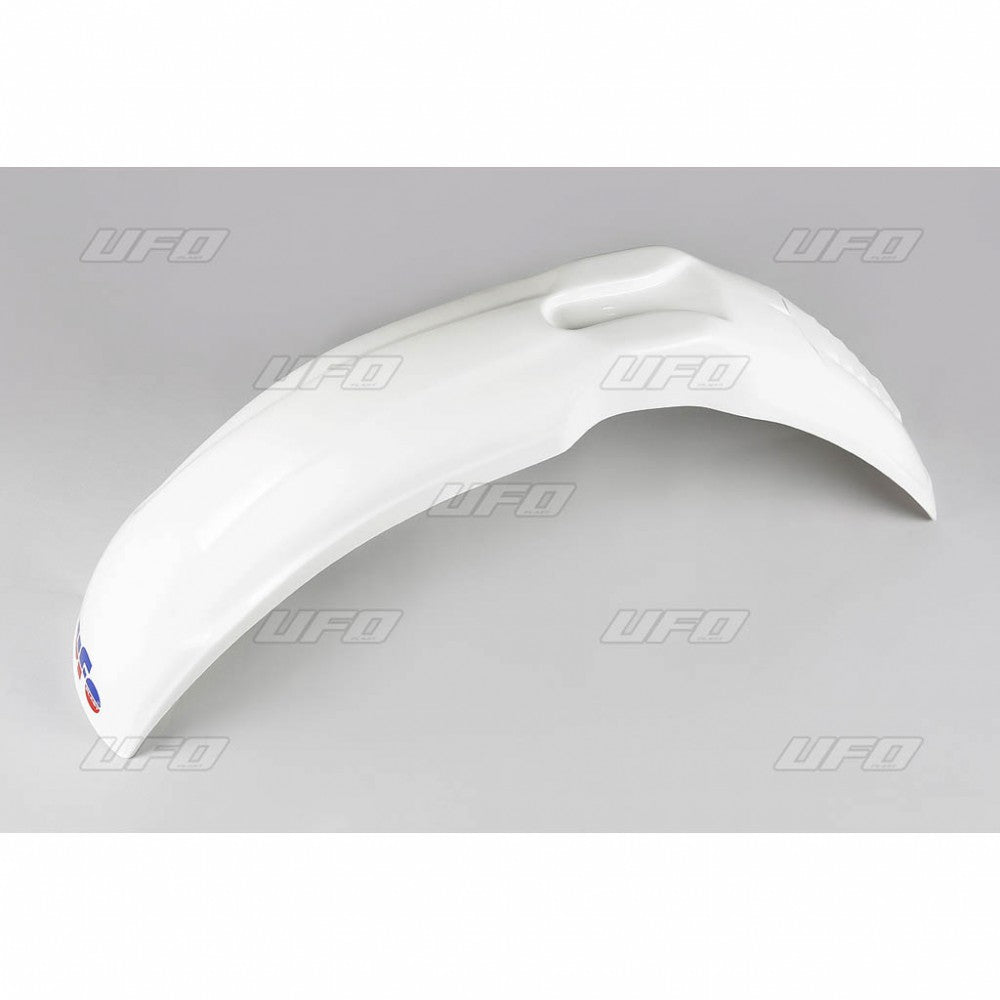 UFO Vintage voorspatbord 1979–1983 – wit - MxProStoreParts