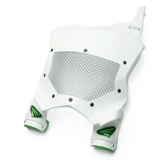 Cycra Stadium voornummerplaat vented Wit Kawasaki KX 250F 2025- & KX 450F 2024-