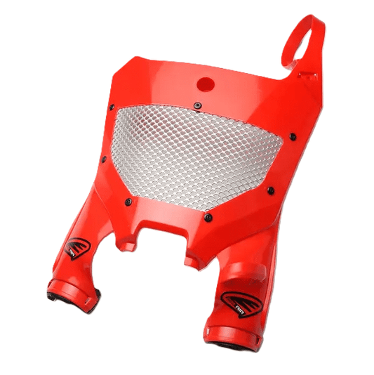 Cycra Stadium voornummerplaat vented Rood Honda CRF 250R 2022-2026 & CRF 250RX 2022-2024 & CRF 300RX 2022-2023 & CRF 450R 2021-2026 & CRF 450RX 2021-2024