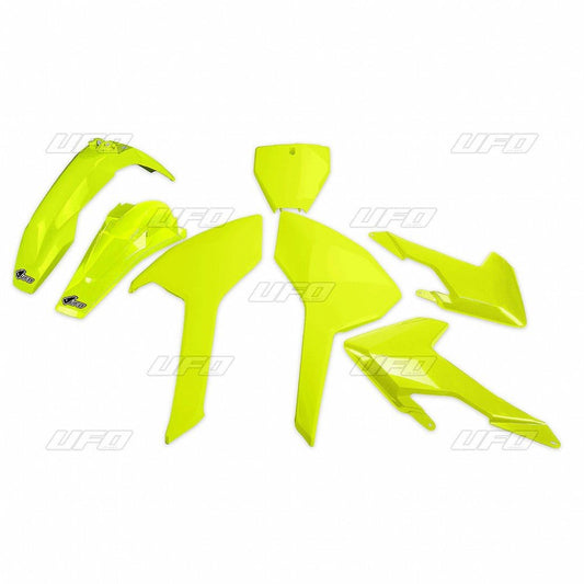 Kit de plástico UFO HVA TC/FC 125-450 16- Amarillo Fluor (No TC250 2016)