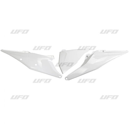 UFO Side panel + Airbox cover left KTM125-525 SX/SXF 19-22 EXC/EXC-F 20-23 White
