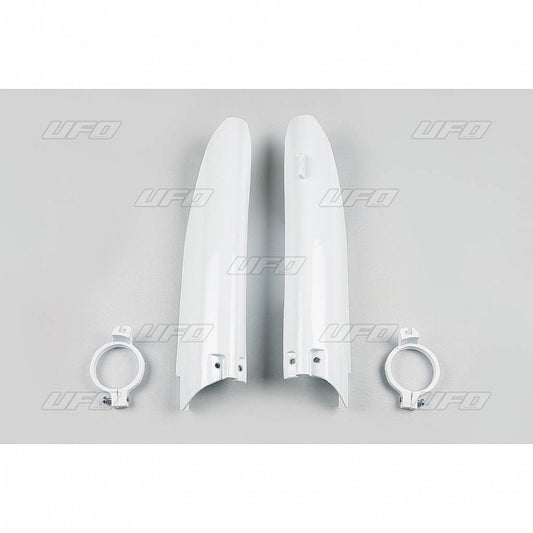 UFO Fork guards RM125/250 04-RMZ450 -06 White