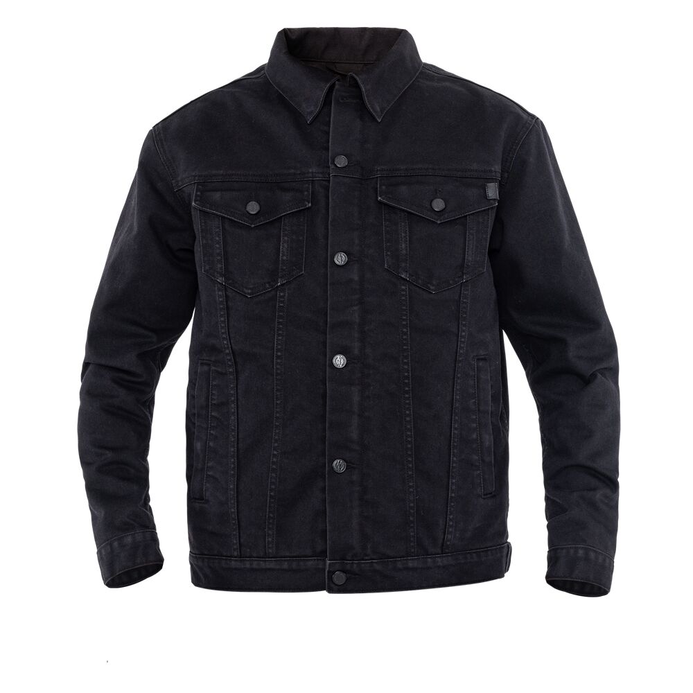 JOHN DOE Maverick herenjas XTM® Denim zwart 5XL - MxProStoreParts