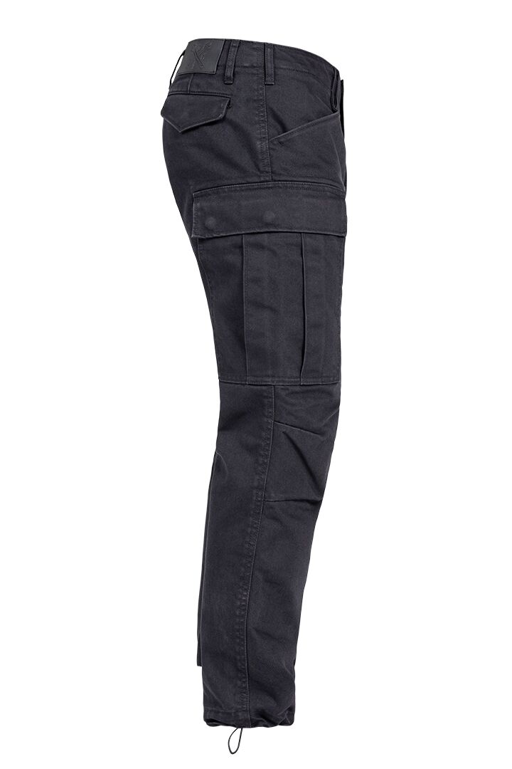 JOHN DOE Regular Cargo Mono herenbroek zwart 36/32 - MxProStoreParts