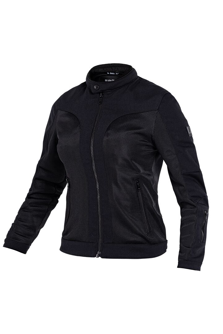 JOHN DOE Aero Mesh damesmotorjas zwart XL - MxProStoreParts