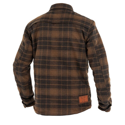 JOHN DOE Motoshirt herenjas bruin, maat S - MxProStoreParts