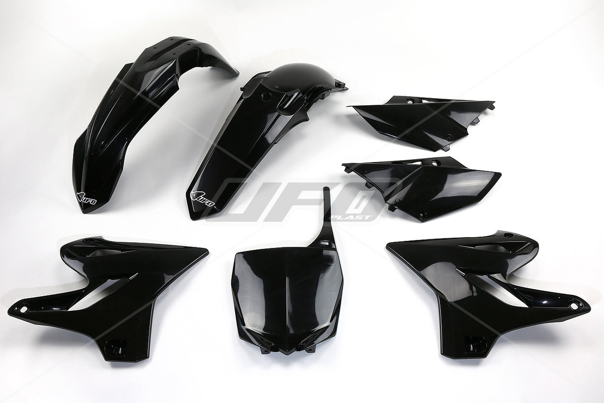 UFO Plastic kit 5-parts Black YZ125/250 15-21