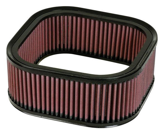 K&N air filter for HD V-ROD, red pleated media with black plastic frame