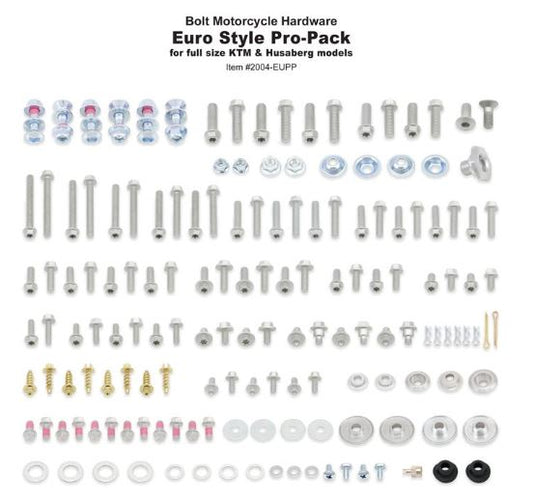 Bolt Pro Pack Euro Style KTM, Husaberg, Husqvarna