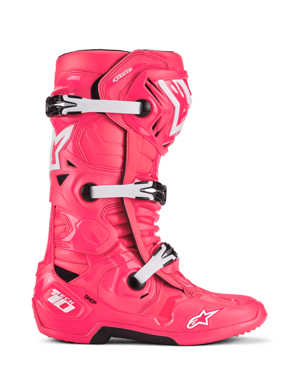 Alpinestars Tech 10 Motorcrosslaarzen Off‑Road Diva Roze Wit - MxProStoreParts
