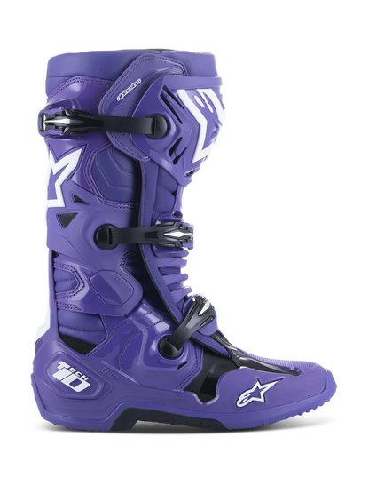 Alpinestars Stiefel Tech 10 Ultraviolet/Schwarz - MxProStoreParts