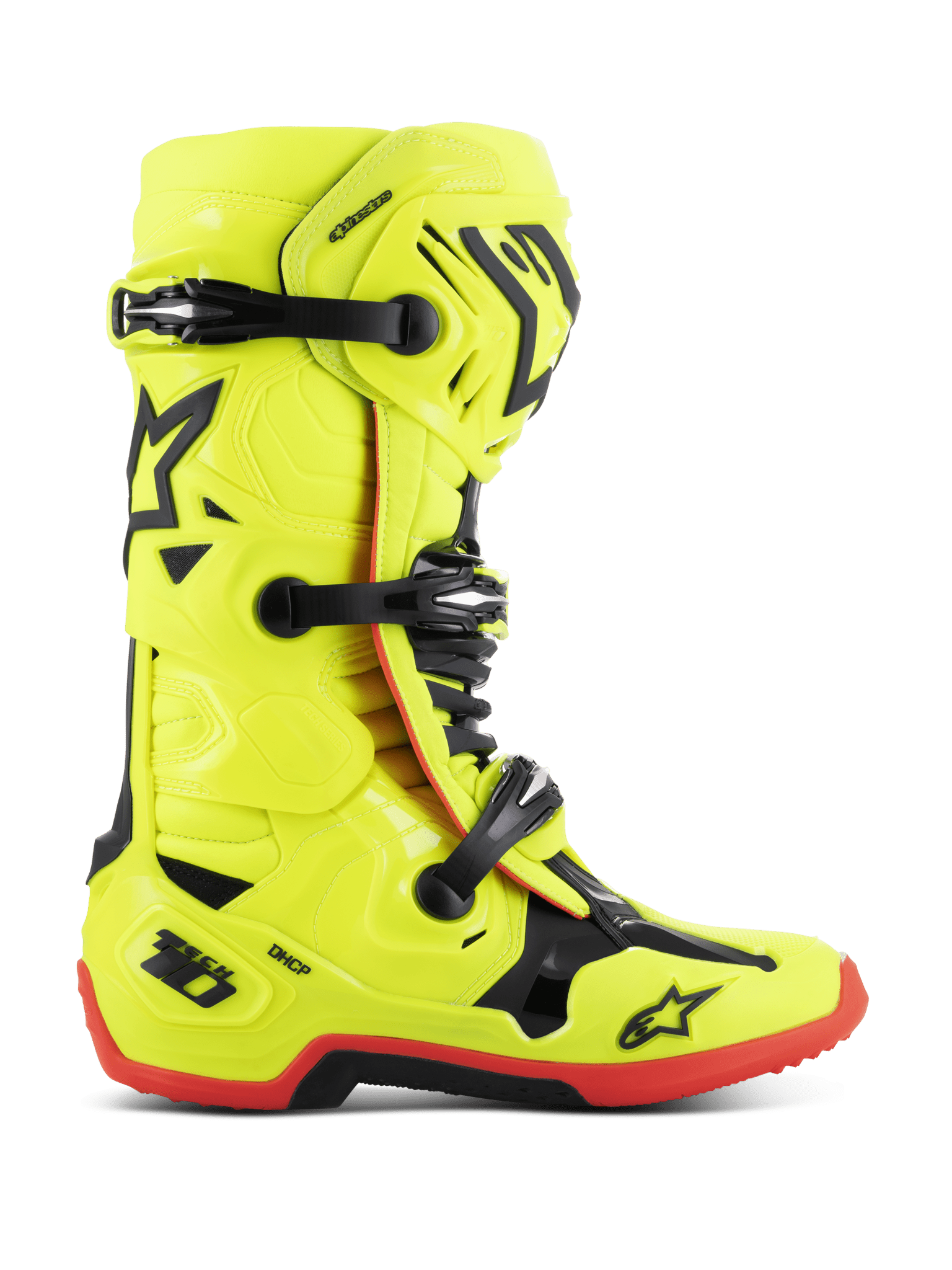 Alpinestars Tech 10 Motocrossstiefel Leuchtgelb, - MxProStoreParts