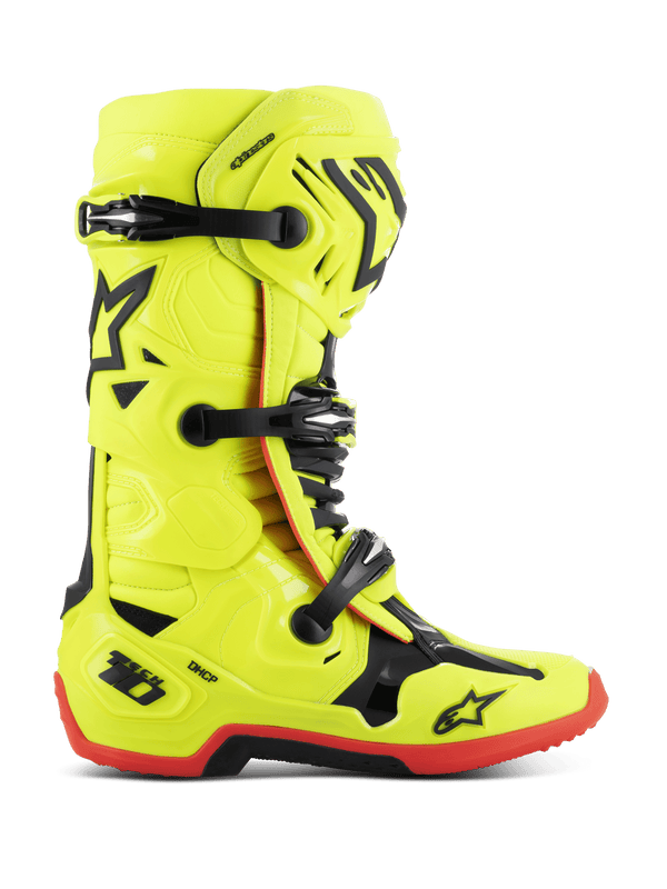 Alpinestars Tech 10 Motocrossstiefel Leuchtgelb, - MxProStoreParts