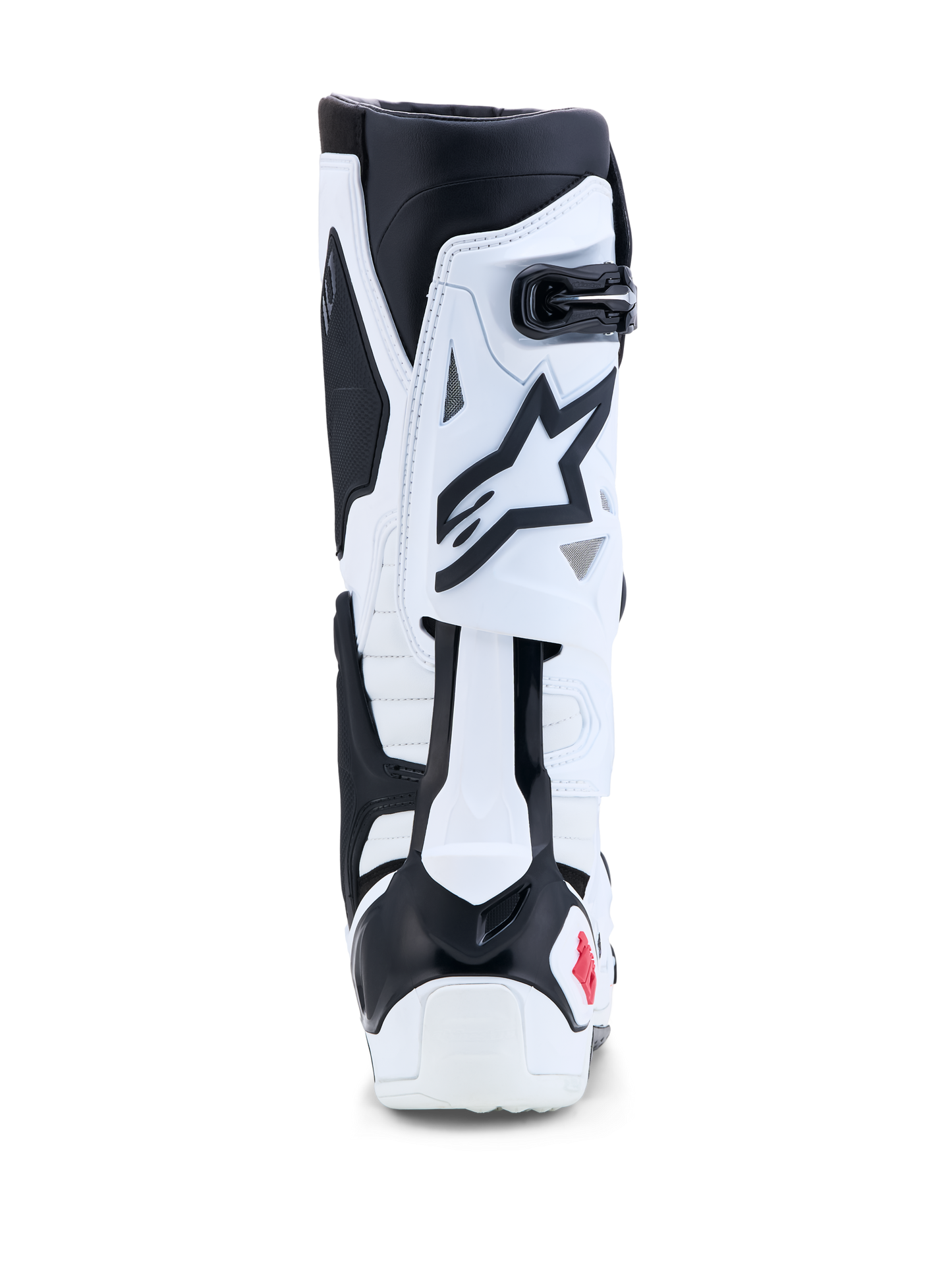 Alpinestars Tech 10 Laarzen Wit Zwart Helder Rood