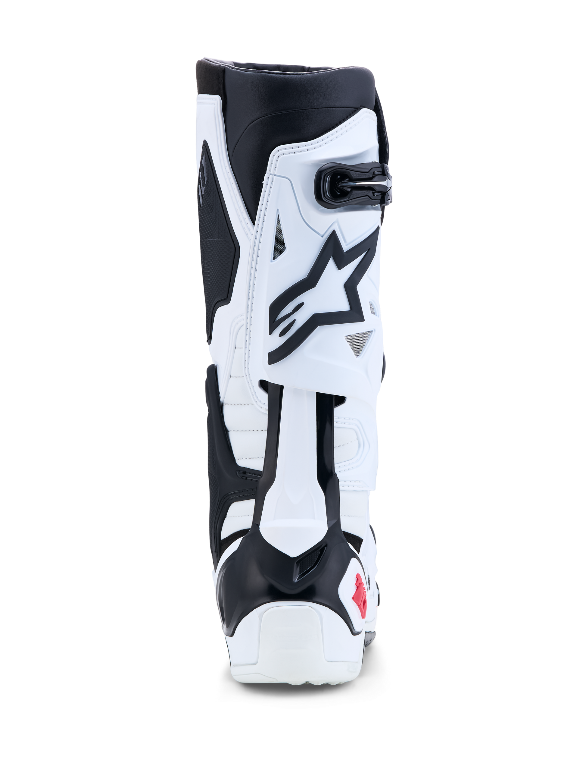 Alpinestars Tech 10 Laarzen Wit Zwart Helder Rood