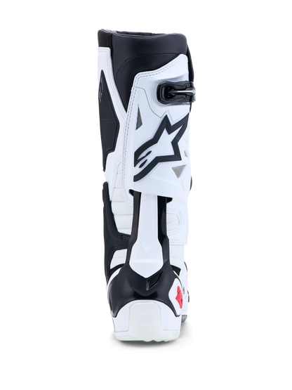 Alpinestars Tech 10 Laarzen Wit Zwart Helder Rood