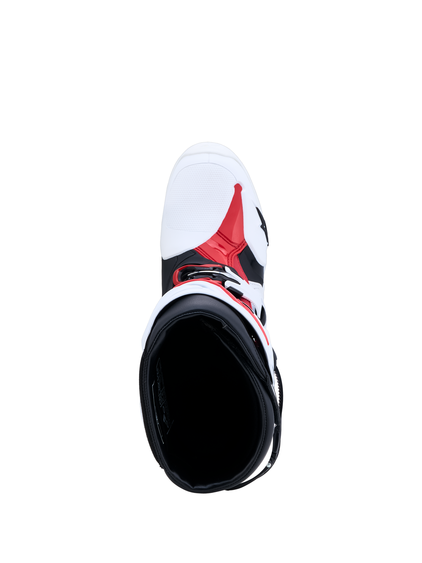 Alpinestars Tech 10 Laarzen Wit Zwart Helder Rood