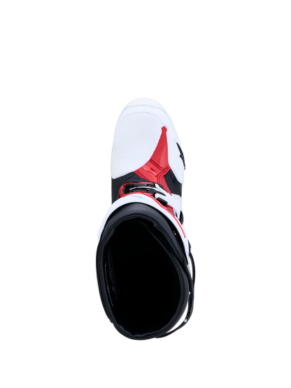 Alpinestars Tech 10 Laarzen Wit Zwart Helder Rood