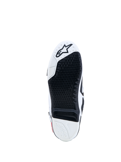 Alpinestars Tech 10 Laarzen Wit Zwart Helder Rood