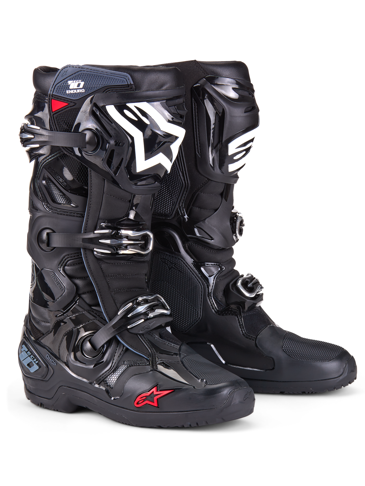 Tech 10 Enduro Laarzen Zwart